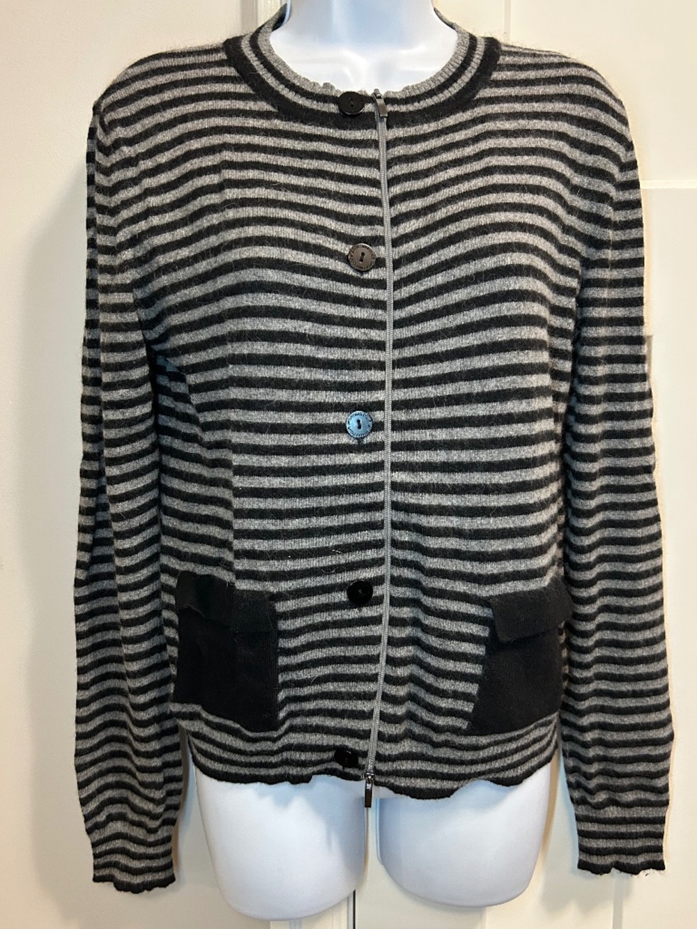 Wool Cardigan Sweater SPORT MAX Size L
